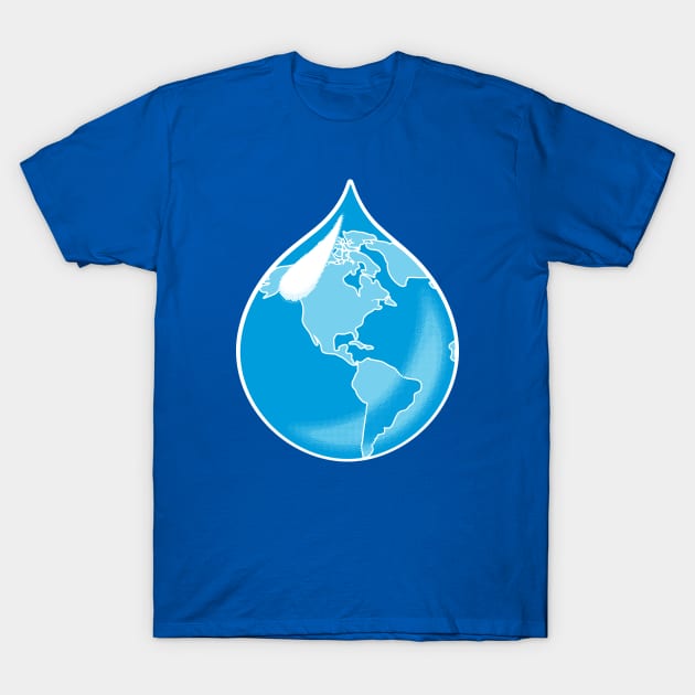 Blue Planet T-Shirt by goldengallery